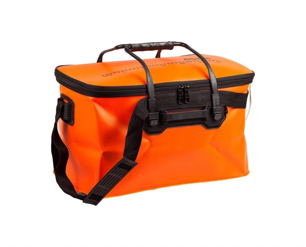 Orange cooler bag