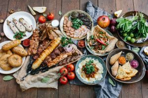 Camping Platter - You can cook anything while camping