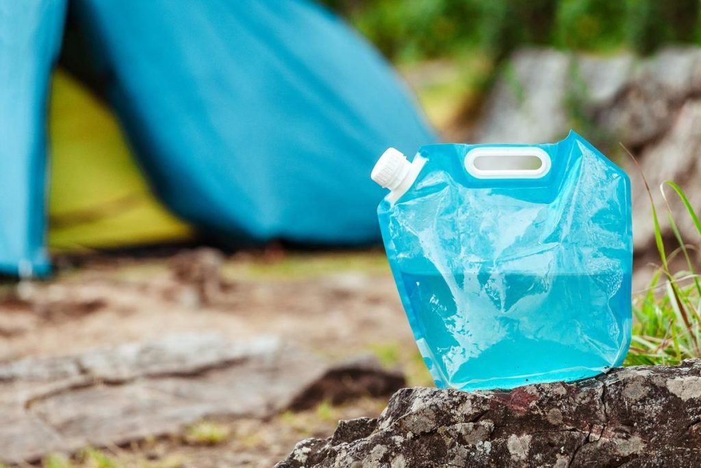 Collapsible water bag